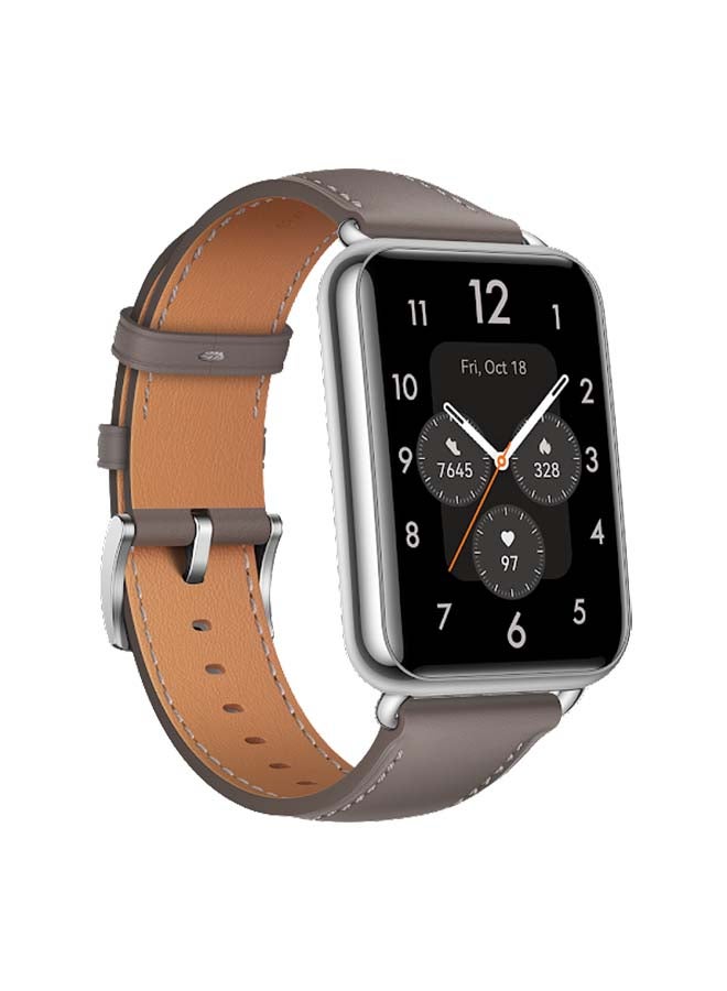 HUAWEI Watch Fit 2 Classic Edition Smartwatch | 1.74-Inch FullView Display | Bluetooth Calling | Healthy Living Management | Nebula Gray  - Image 1