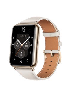 HUAWEI Watch Fit 2 Classic Edition Smartwatch | 1.74-Inch FullView Display | Bluetooth Calling | Healthy Living Management | Moon White  - Image 2