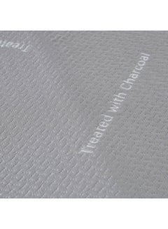 Home Box Innate Charcoal Infused Mattress Topper Combination Grey 200x180cm  - Image 5