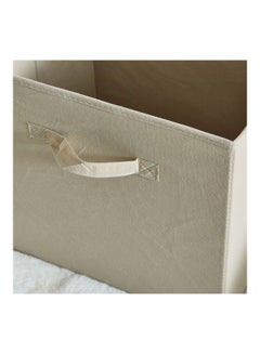 Olive Fabric Box Taupe 33x28x33cm - v1652881040/N47576916A_3