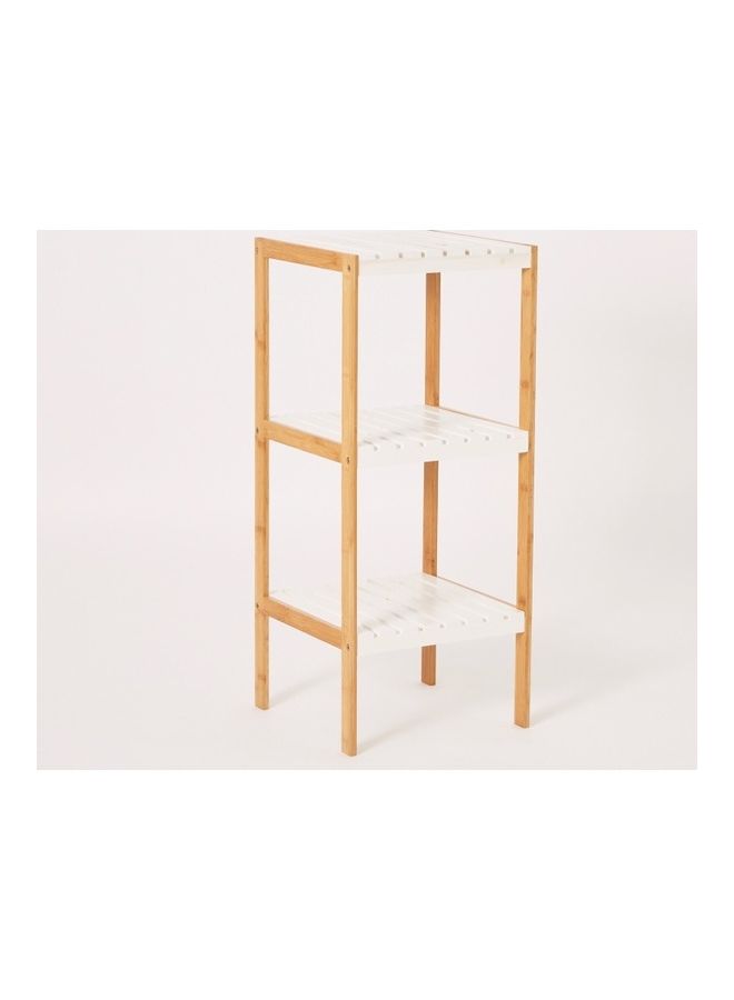 هوم بوكس رف تخزين حمّام ثلاث طبقات من لكزس - 33.8x33x79 سم متعدد الألوان 79x33.8x33سم - Image 2