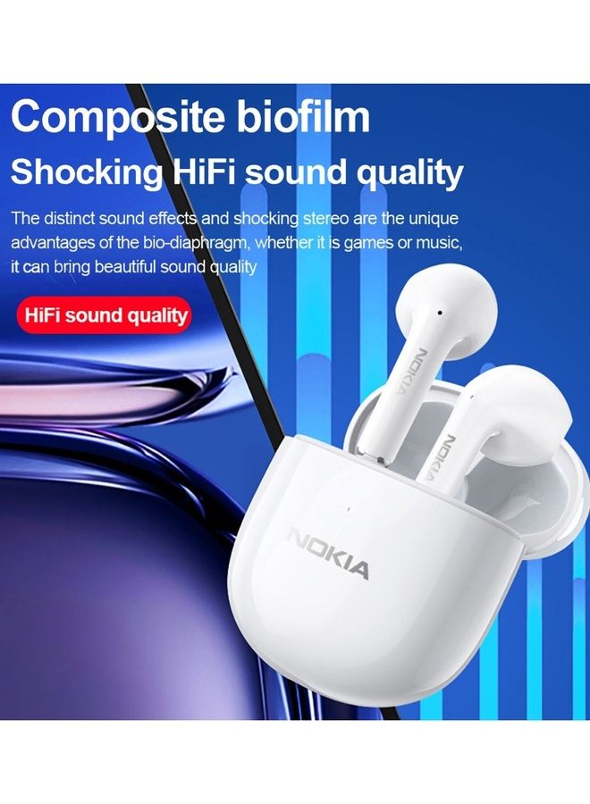 نوكيا سماعة إيربادز لاسلكية حقيقية بخاصية البلوتوث 5.1 أبيض - Image 3