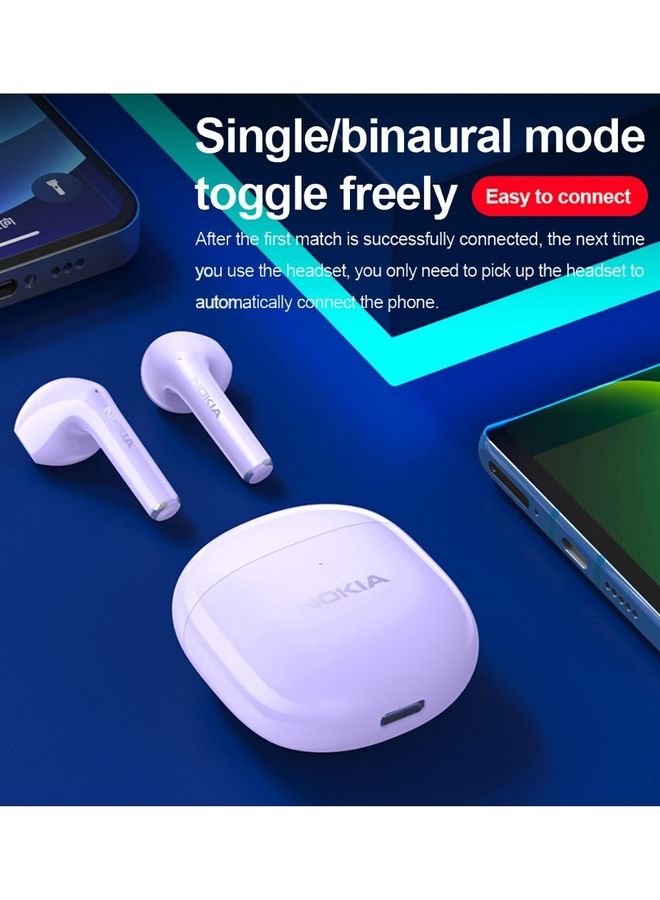 نوكيا سماعة إيربادز لاسلكية حقيقية بخاصية البلوتوث 5.1 أبيض - Image 2