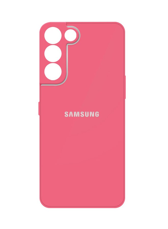 مارجون غطاء حماية رفيع مضاد للصدمات مع حماية لعدسة الكاميرا لهاتف سامسونج جالاكسي S22 بلس بتقنية 5G مقاس 6.6 بوصة وردي - Image 2