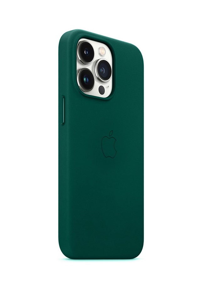 MARGOUN Premium Leather Case Protective Cover For iPhone 13 Pro Green - Image 2