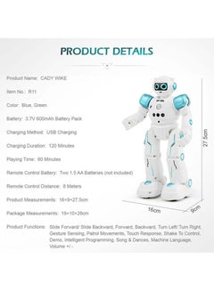 Cady Wike Intelligent Robot With Remote Control R11 16x27.5x9cm - v1652948795/N39395551A_10