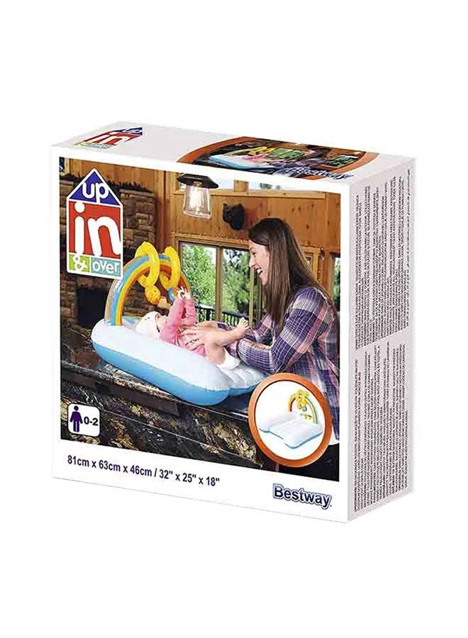 Bestway Up In And Over Inflatable Baby Changing Mat 81x46x63cm  - Image 2