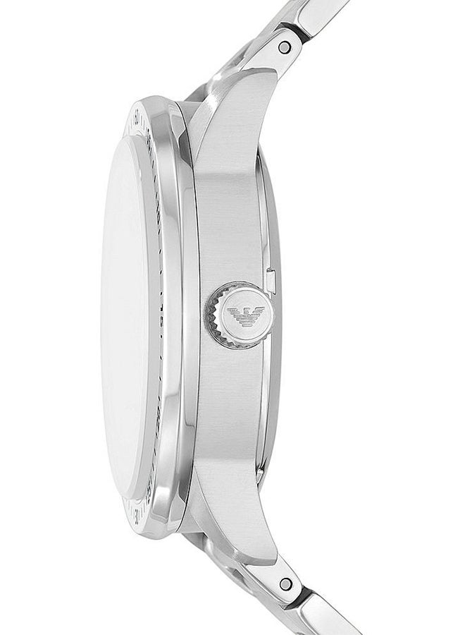 امبوريو ارماني ساعة يد أوتوماتيكة بسوار من الاستانلس ستيل طراز AR60053 للرجال - Image 5