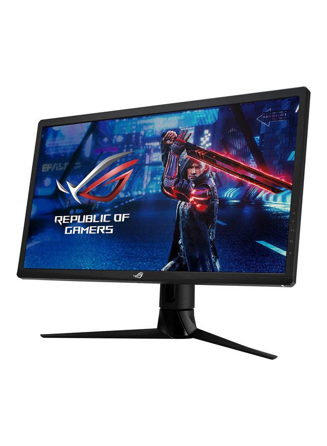 ASUS - ROG Strix XG27UQR 27" LCD Gaming Monitor, 4K Ultra HD 3840 x 2160 IPS Display, 1ms Response Time, 144Hz Refresh Rate, G-SYNC Compatible, DisplayHDR 400, Black | 90LM05A0-B02370 Black - Image 1