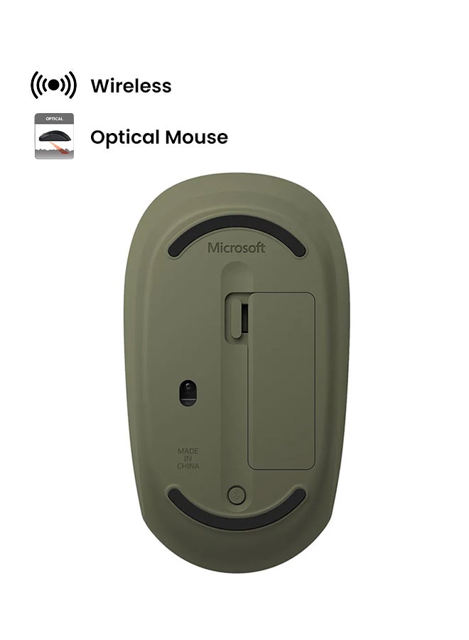 Microsoft Bluetooth Mouse Green Camouflage - Image 2