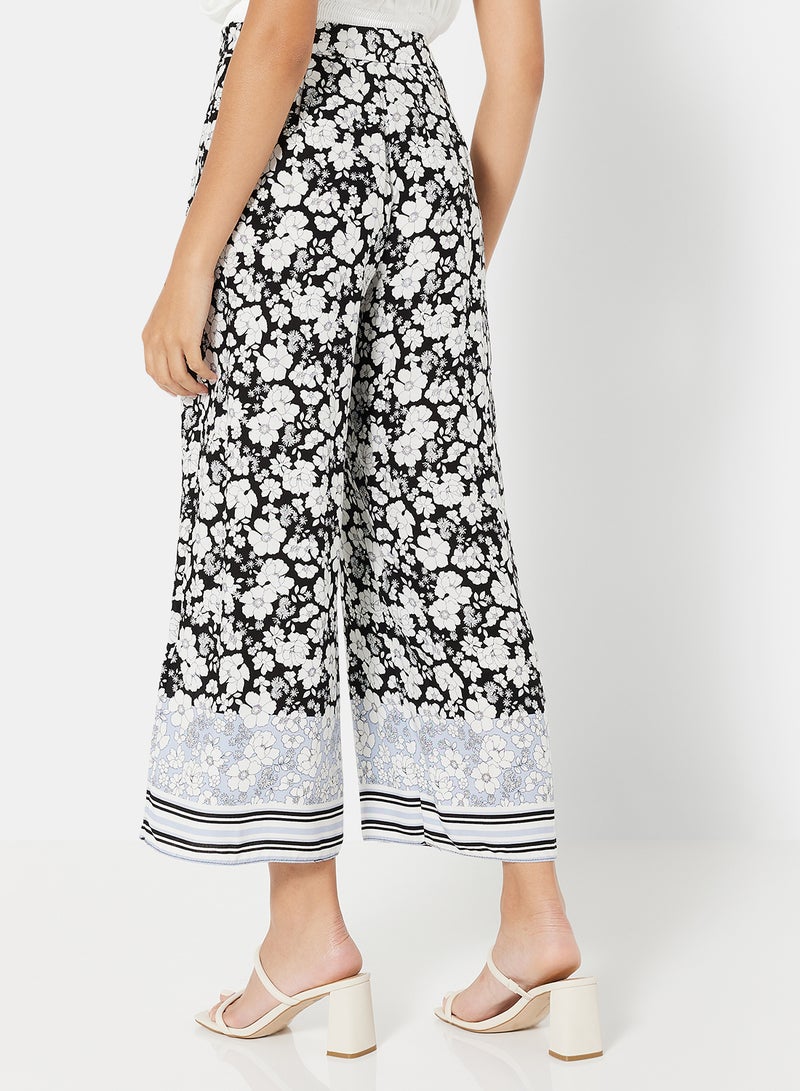 نيو لوك بنطال بأرجل واسعة أسود - Image 2