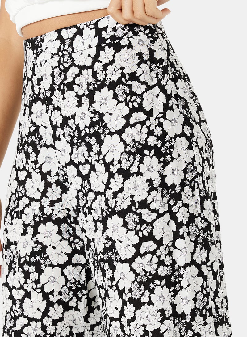 نيو لوك بنطال بأرجل واسعة أسود - Image 4