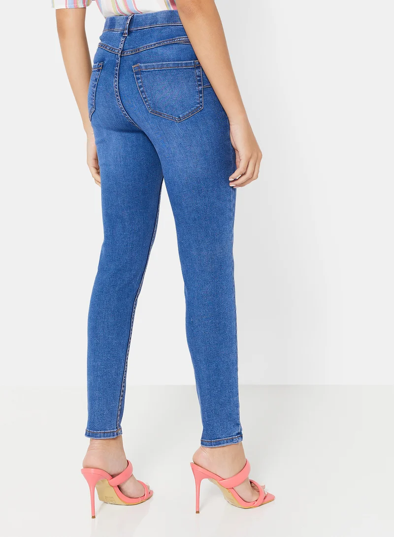 NEW LOOK Skinny Denim Jeggings Blue