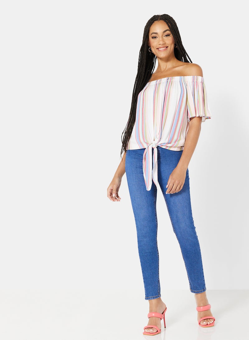 NEW LOOK - Skinny Denim Jeggings Blue - Image 1