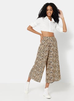 NEW LOOK Leopard Print Culottes Multicolour  - Image 3