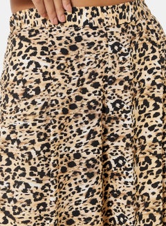 NEW LOOK Leopard Print Culottes Multicolour  - Image 4