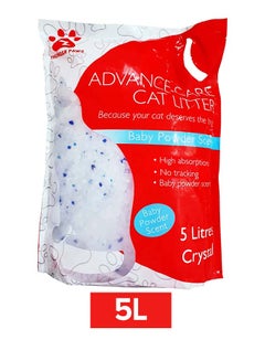 Thunder Paws Crystal Cat Litter Multicolour 5Liters 
