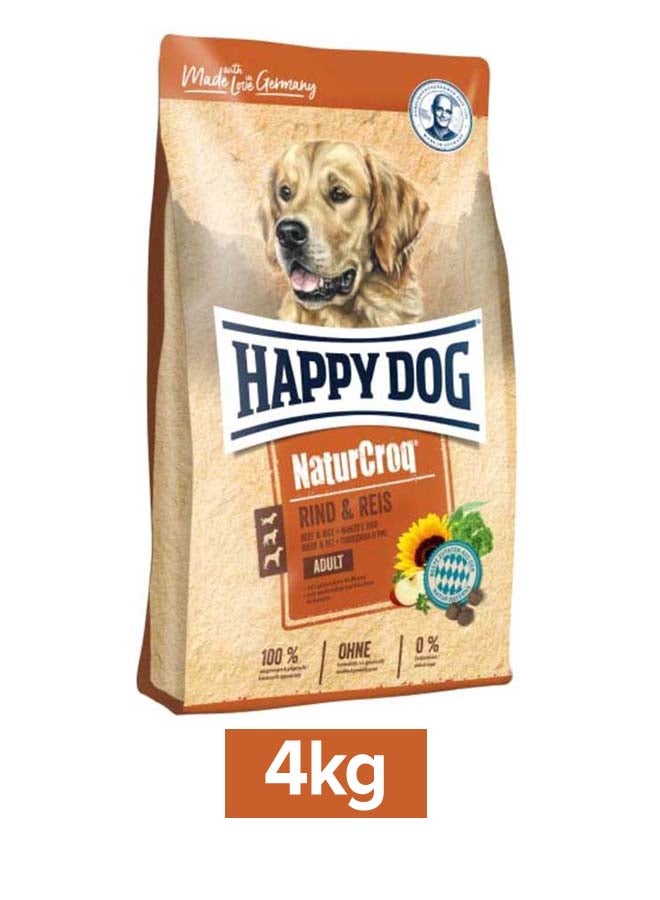 HAPPY DOG Beef And Rice Multicolour 4kg