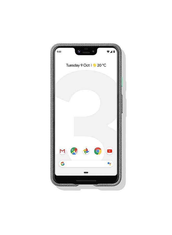 Protective Phone Cover With Tailored Fabric And Active Edge For Pixel 3 XL Fog