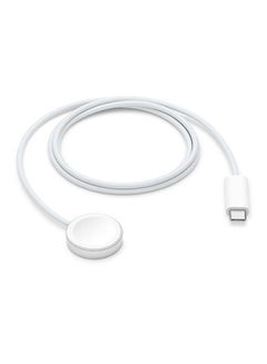 Magnetic Fast Charger to USB-C Cable For Apple Watch 1m White
