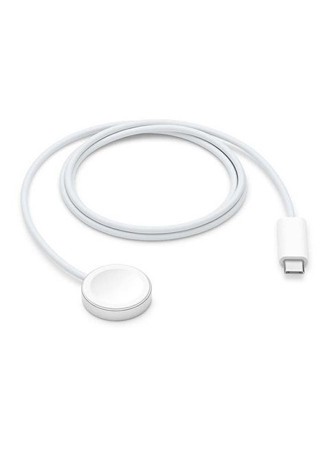 Magnetic Fast Charger to USB-C Cable For Apple Watch 1m White