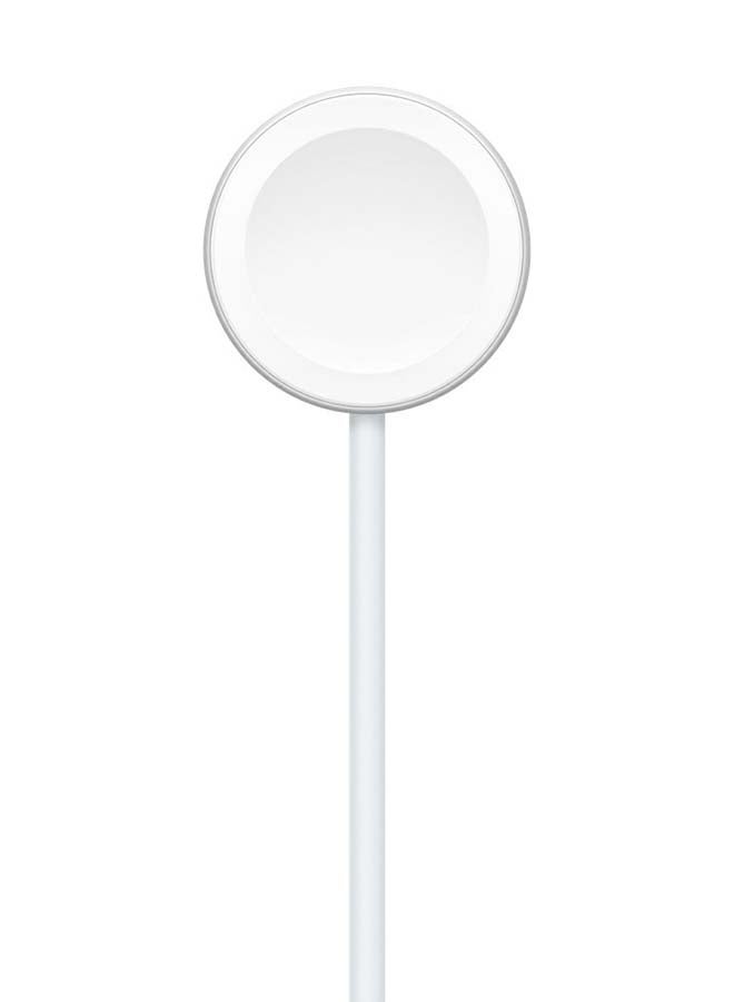 Apple - Magnetic Fast Charger to USB-C Cable For Apple Watch 1m White - Image 1