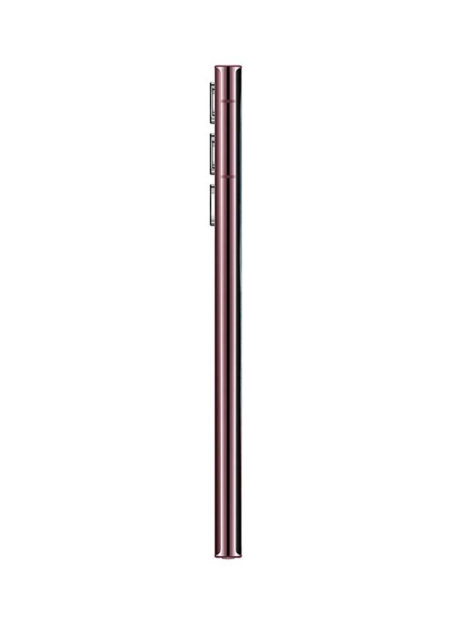 Samsung - Galaxy S22 Ultra Dual SIM Burgundy 12GB RAM 256GB 5G - Middle East Version - Image 1