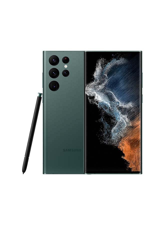 Samsung Galaxy S22 Ultra Dual SIM  Green 8GB RAM 128GB 5G - International Version - Image 1