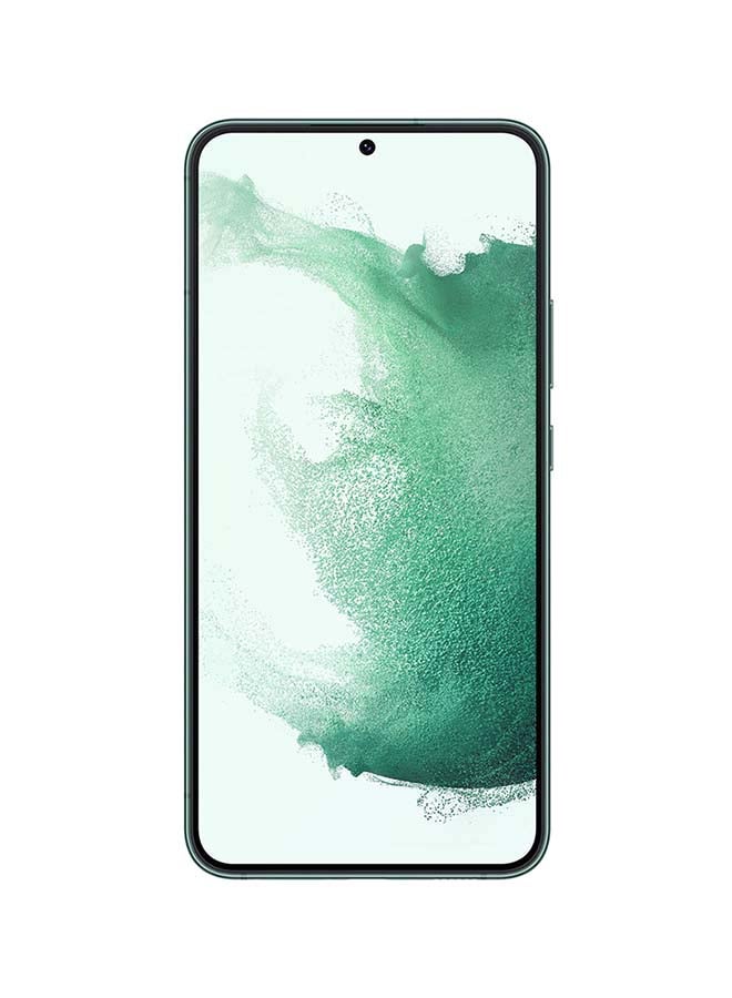 سامسونج - هاتف Galaxy S22 Plus ثنائي الشريحة باللون الأخضر وذاكرة الوصول العشوائي (RAM) سعة 8 جيجابايت وذاكرة تخزين داخلية 256 جيجابايت يدعم تقنية 5G - إصدار الشرق الأوسط - Image 1