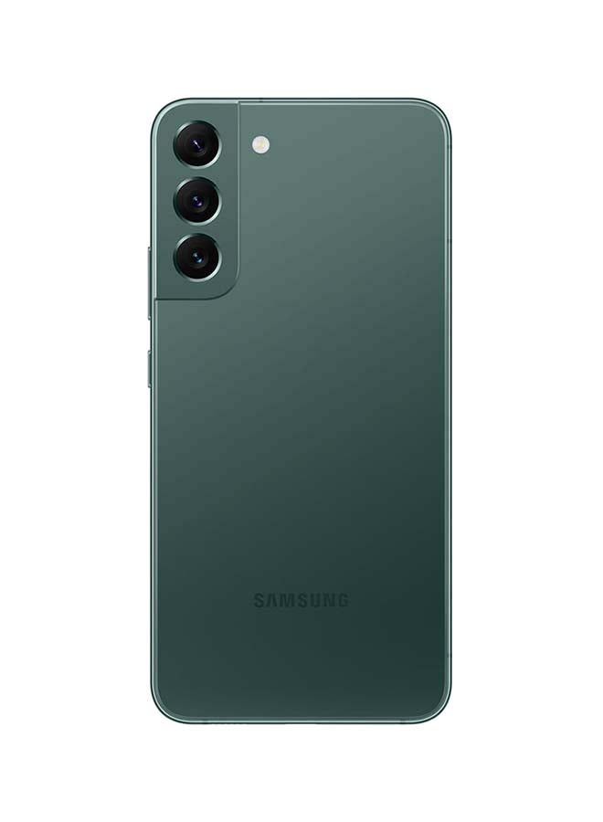 سامسونج - هاتف Galaxy S22 Plus ثنائي الشريحة باللون الأخضر وذاكرة الوصول العشوائي (RAM) سعة 8 جيجابايت وذاكرة تخزين داخلية 256 جيجابايت يدعم تقنية 5G - إصدار الشرق الأوسط - Image 1