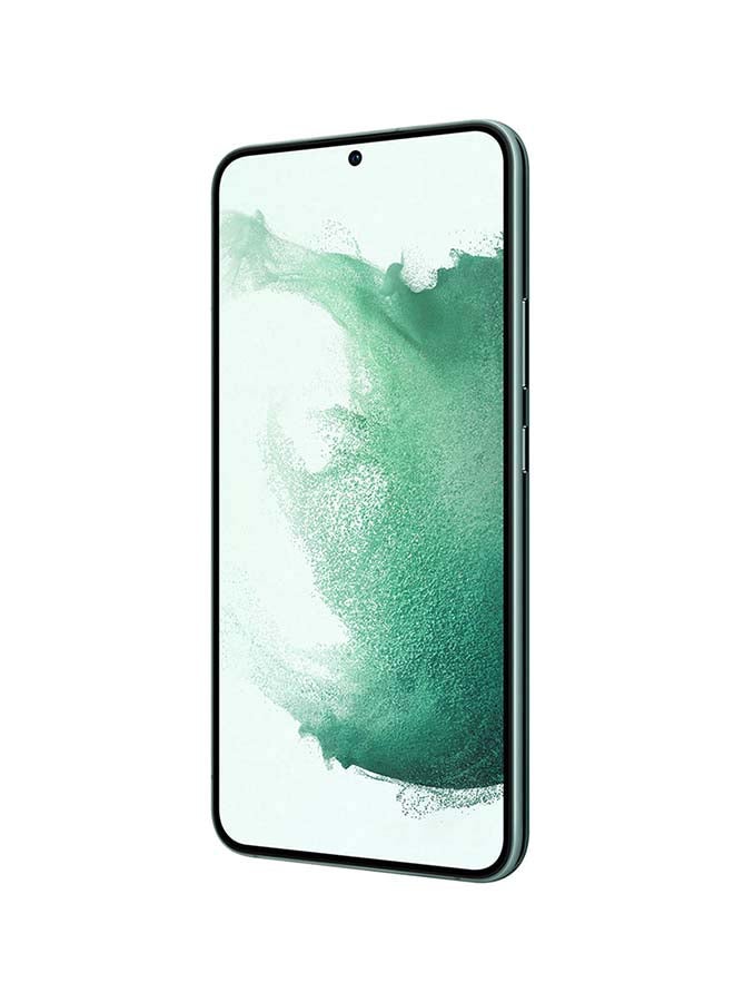 سامسونج - هاتف Galaxy S22 Plus ثنائي الشريحة باللون الأخضر وذاكرة الوصول العشوائي (RAM) سعة 8 جيجابايت وذاكرة تخزين داخلية 256 جيجابايت يدعم تقنية 5G - إصدار الشرق الأوسط - Image 1