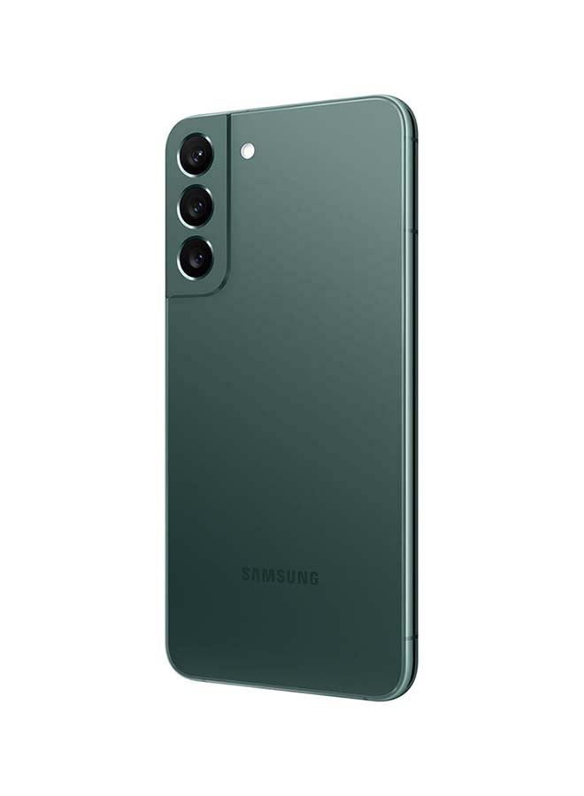 سامسونج - هاتف Galaxy S22 Plus ثنائي الشريحة باللون الأخضر وذاكرة الوصول العشوائي (RAM) سعة 8 جيجابايت وذاكرة تخزين داخلية 256 جيجابايت يدعم تقنية 5G - إصدار الشرق الأوسط - Image 1