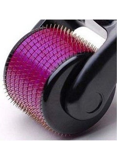 Derma Roller Face Wrinkles Acne Scars Hair Loss Treatment Black-Pink 