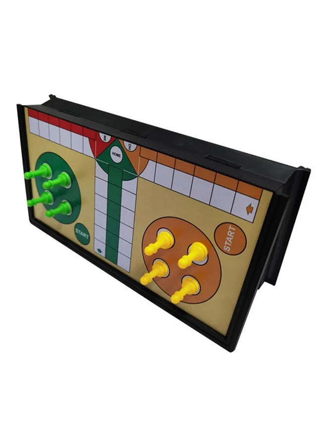 2-In-1 Magnetic Board Game With Ludo and Snake & Ladder - Image 2