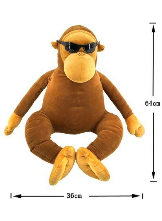 Plush Stuffed Monkey Figure 36x64cm  - Image 4