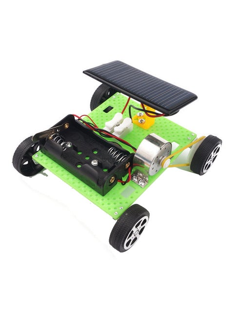 DIY STEM Lab And Science Electric Motor Assembly Solar Powered Kit 10x10x1.5cm