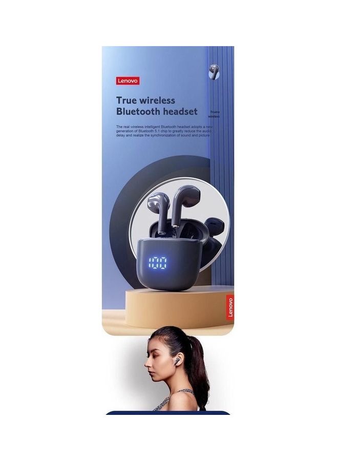 XT83 Pro Bluetooth cCmpatible Wireless Professional Noise Reduction Digital Display Stereo Sound Blue