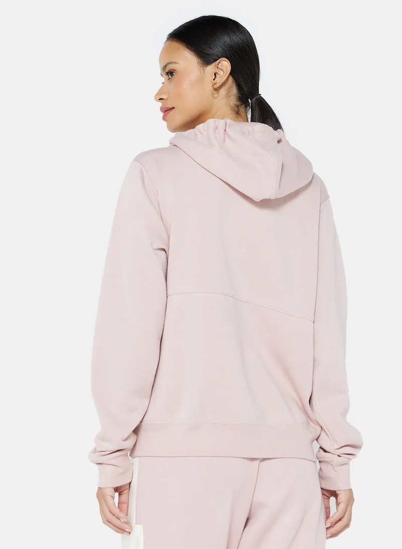 نايكي NSW Fleece Heritage Hoodie Pink