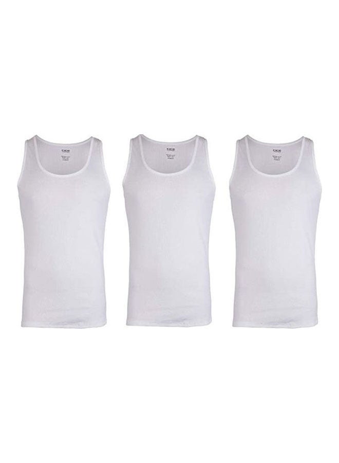 DICE - Under Shirts Set Of 3 White - Image 1