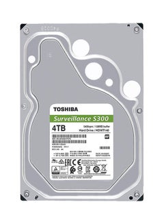 توشيبا محرك أقراص صلب توشيبا S300 بسعة 4 تيرابايت و5400 دورة في الدقيقة طراز HDWT840UZSVA 4 TB  - Image 2