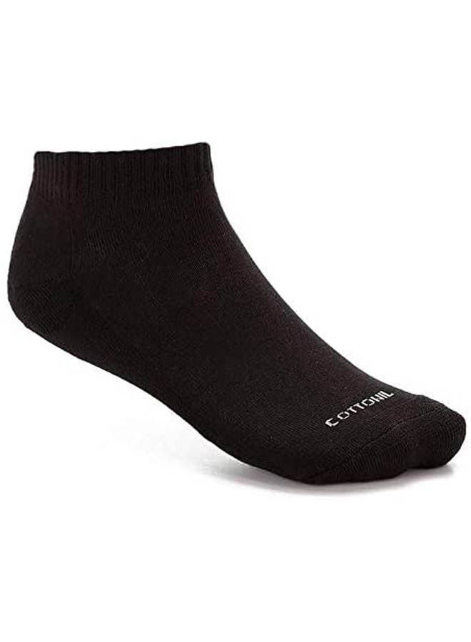 COTTONIL Set Of (4) Half Towel Ankle Socks Multicolour  - Image 2