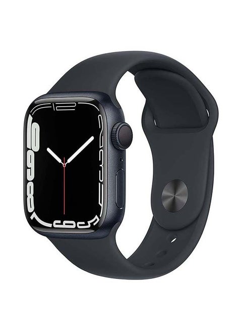 Watch Series 7 GPS 45mm Midnight Aluminium Case With Sport Band Midnight