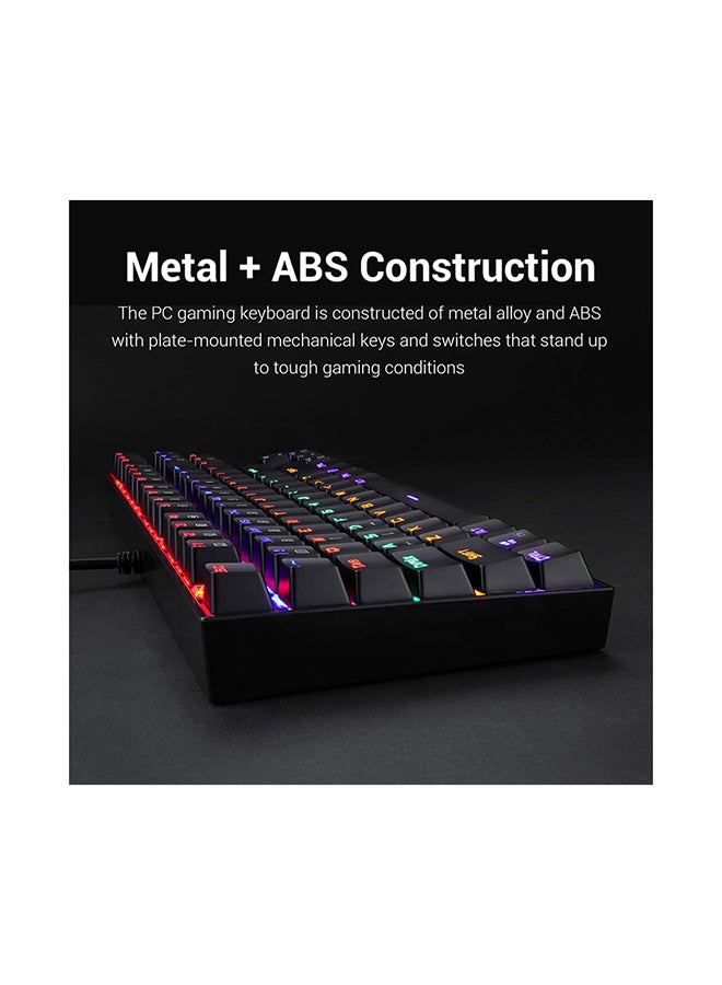 REDRAGON KUMARA Wired Mechanical Keyboard - Black  - Image 5