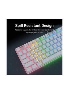REDRAGON KUMARA white, Wired Mechanical keyboard, RGB  - Image 5