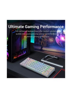 REDRAGON KUMARA white, Wired Mechanical keyboard, RGB  - Image 2