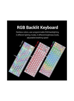 REDRAGON KUMARA white, Wired Mechanical keyboard, RGB  - Image 3