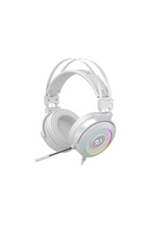 REDRAGON Redragon H320 Lamia2 USB RGB 7.1 Virtual Surround Gaming Headset - 3D Sound Effect With Headset Stand - Fixable mic - White  - Image 2