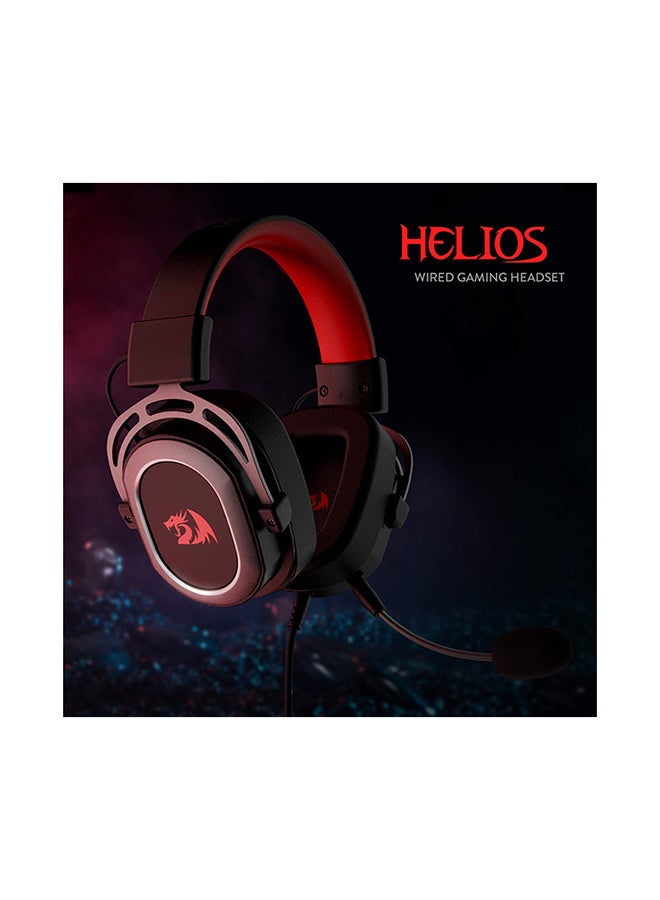 REDRAGON - H710 Helios Wired Gaming Headset - 7.1 Surround Sound - Memory Foam Ear Pads - 50MM Drivers - Detachable Microphone - Multi Platform Headphone - Works with PC/PS4/Switch - Image 1