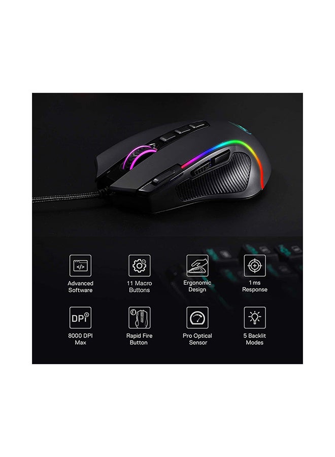 REDRAGON Predator Wired Gaming Mouse - Image 3