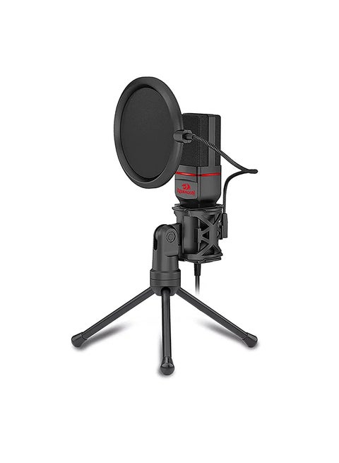 GM100 Seyfert Gaming Stream Microphone, With Pop Filter, 3.5mm Plug, 50Hz-16kHz Frequency, Sensitivity -30dB±3dB, Omni Condenser Mic, ≤2.2KΩ Impedance